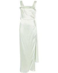 Maison Margiela - Long Draped Dress - Lyst