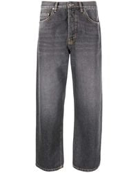 Golden Goose - Straight-Leg Jeans With A Faded Effect - Lyst