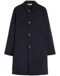 Jil Sander - Button-Front Coat - Lyst