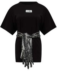 MM6 by Maison Margiela - Sequined Sweater - Lyst