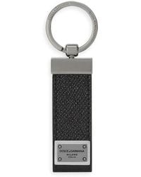Dolce & Gabbana - Logo Keychain - Lyst
