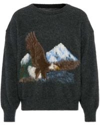 Maison Margiela - Intarsia Sweater - Lyst