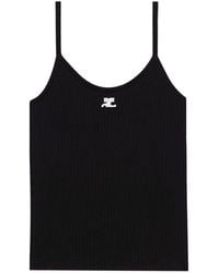 Courreges - "Reedition" Knit Tank Top - Lyst