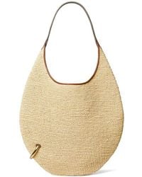Tory Burch - Pierced Straw Bag - Lyst