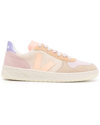 Veja - V-10 Sneakers With Inserts - Lyst