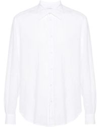 Malo - Buttoned Linen Shirt - Lyst