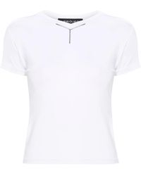 Y. Project - T-Shirt Con Applicazione - Lyst