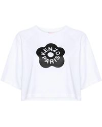 KENZO - T-shirt corta Boke Flower 2.0 - Lyst