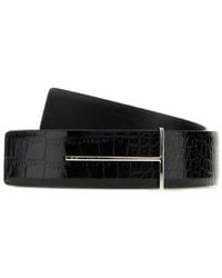 Tom Ford - Reversible Belt With T-Buckle - Lyst