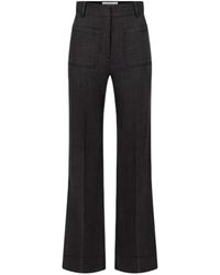 Victoria Beckham - Alina Trousers - Lyst