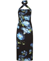 Dolce & Gabbana - Fiore campanule print dress - Lyst