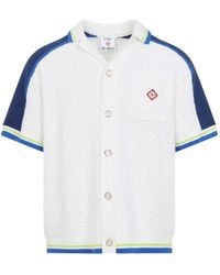 CASABLANCA - Crochet Shirt - Lyst