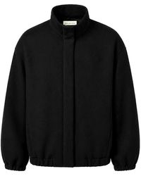 Dries Van Noten - Wool-Blend Bomber Jacket With High Collar - Lyst