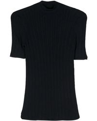 Malo - Ribbed Knit Top - Lyst