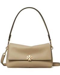 Tory Burch - Petit Sac Porté Épaule Charlie À Plaque Logo - Lyst