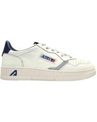 Autry - Medalist Low Ne20 Nubuck/Elephant/Suede Depths/Vapor - Lyst