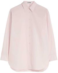 Jil Sander - Lightweight Cotton Poplin Shirt - Lyst