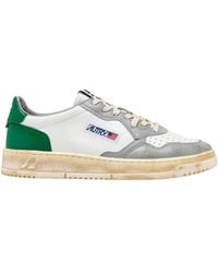 Autry - Medalist Low Super Vintage Sneakers And - Lyst