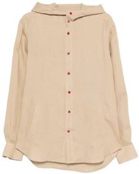 Kiton - Hooded Shirt - Lyst