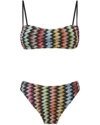 Missoni - Zigzag Bikini - Lyst