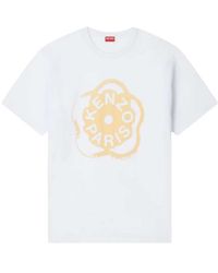KENZO - Loose-Fitting Cotton T-Shirt "Boke Flower 2.0" - Lyst
