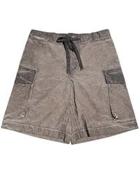 Uma Wang - Overdyed Cargo Shorts - Lyst