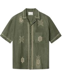Isabel Marant - Zekim Shirt With Embroidery - Lyst