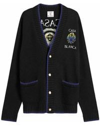 CASABLANCA - Flaming Tennis Ball Cardigan - Lyst