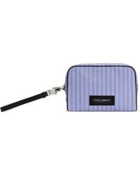 Dolce & Gabbana - Dolce & Gabbana Striped Tote Bag - Lyst