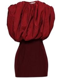 Magda Butrym - Mini Dress With Ruched Bodice - Lyst