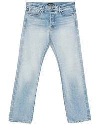 Tom Ford - Faded Straight Jeans - Lyst
