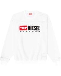 DIESEL - S-Boxt-V1 Sweatshirt With Logo - Lyst