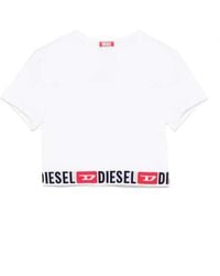 DIESEL - Irma-D-Core Crop Top - Lyst