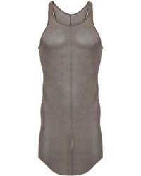 Rick Owens - Fine Ribbed Tank Top - Lyst
