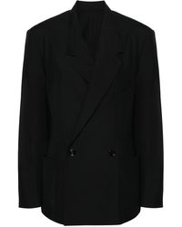 Lemaire - Double-Breasted Jacket - Lyst
