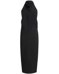 KHAITE - Roxanne Halterneck Maxi Dress - Lyst