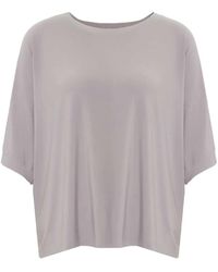 Norma Kamali - Boxy T Shirt - Lyst