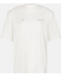 The Attico - ''kilie'' White T-shirt - Lyst