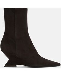 The Attico - ''cheope'' Black Ankle Boot - Lyst