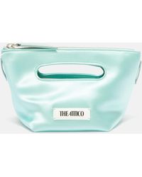 The Attico - Tote bag ''Via dei Giardini 15'' aquamarine - Lyst
