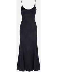 The Attico - Black Midi Dress - Lyst