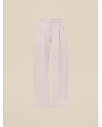 The Attico - Pantaloni lunghi pale pink - Lyst