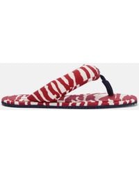 The Attico - Indie' And Milk Flat Thong - Lyst