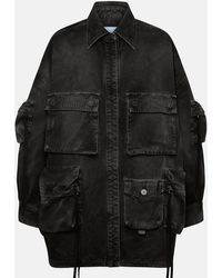 The Attico - Cappotto Corto 'Fern' - Lyst