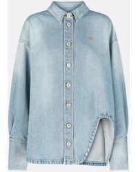 The Attico - Diana' Shirt Jacket - Lyst
