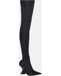 The Attico - Stivale thigh high ''Cheope'' black - Lyst