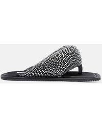 The Attico - Indie Max' And Crystal Flat Thong - Lyst