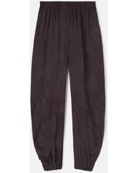 The Attico - Pantaloni lunghi dark brown - Lyst