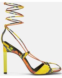 The Attico - "Sandalo Lace-Up "Adele" E" - Lyst