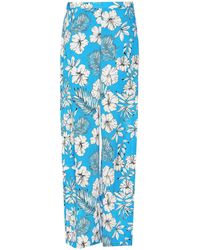 Pinko - Pacato Floreal Printed Wide Leg Pants - Lyst